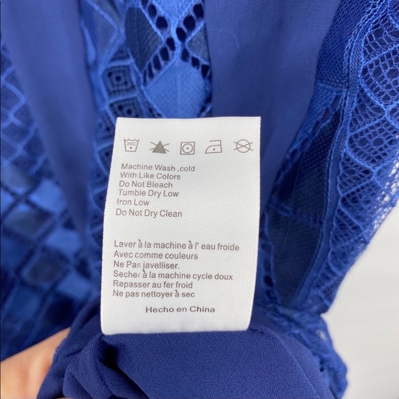 Foxiedox Juliet One-Shoulder Lace Gown - Picture 6 of 6